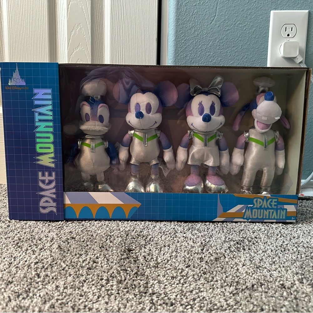 WDW 50th Anniversary “Space Mountain” plushies